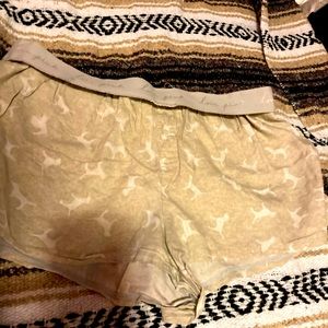 Vs pink boxer night shorts